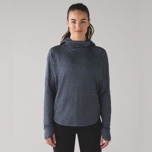 Lululemon Pick Up The Pace Long Sleeve Hoodie -Run Luon Spray